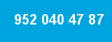 952 040 47 87 952 040 47 87
